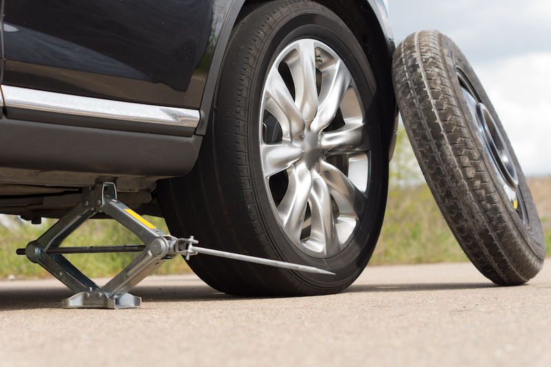 What to do when you get a flat tire on a road trip in Uganda